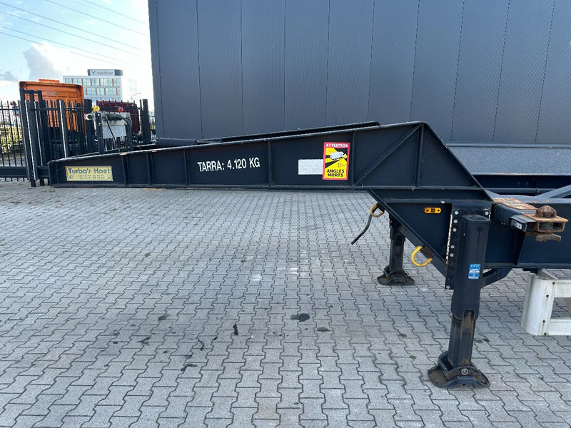 Полуприцеп-контейнеровоз/ Сменный кузов Diversen 20FT GOOSENECK ADR CHASSIS, BPW + DISC, ADR (FL, AT, OX), 4x available: фото 8 Полуприцеп-контейнеровоз/ Сменный кузов Diversen 20FT GOOSENECK ADR CHASSIS, BPW + DISC, ADR (FL, AT, OX), 4x available: фото 8