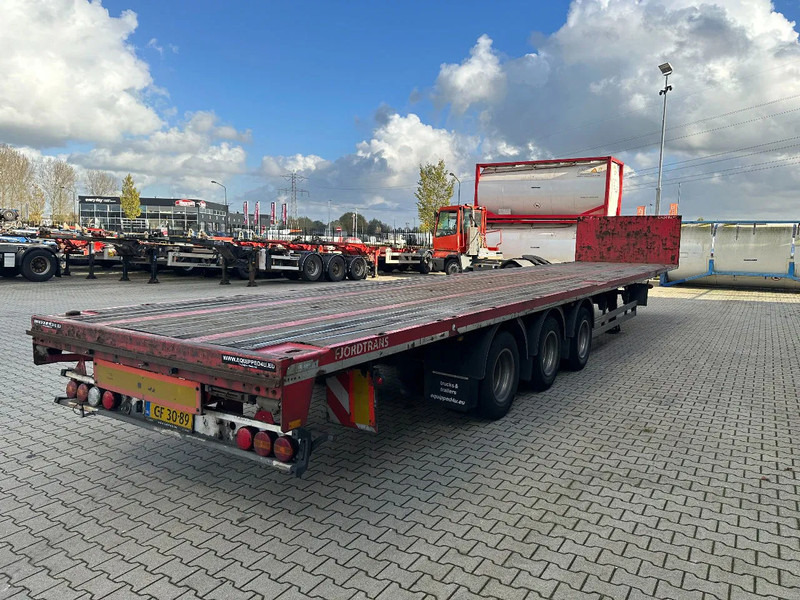 KEL-BERG HEAVY-DUTY MEGA PLATFORM, 1x 40FT / 2x 20FT HECKBÜNDIG, SAF + SCHEIBEBREMSEN, NL Auflieger - Полуприцеп бортовой/ Платформа: фото 3 KEL-BERG HEAVY-DUTY MEGA PLATFORM, 1x 40FT / 2x 20FT HECKBÜNDIG, SAF + SCHEIBEBREMSEN, NL Auflieger - Полуприцеп бортовой/ Платформа: фото 3