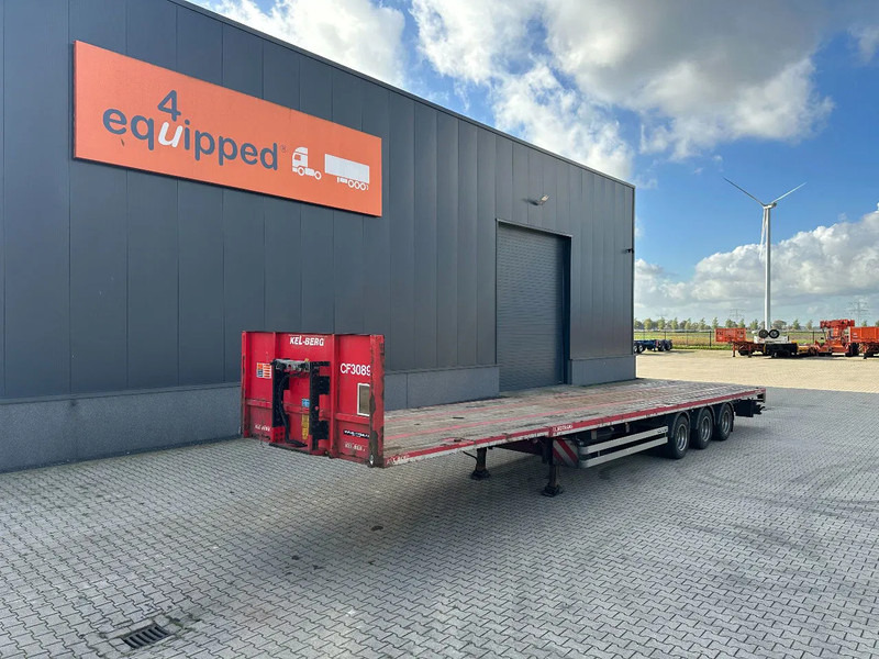 KEL-BERG HEAVY-DUTY MEGA PLATFORM, 1x 40FT / 2x 20FT HECKBÜNDIG, SAF + SCHEIBEBREMSEN, NL Auflieger - Полуприцеп бортовой/ Платформа: фото 1 KEL-BERG HEAVY-DUTY MEGA PLATFORM, 1x 40FT / 2x 20FT HECKBÜNDIG, SAF + SCHEIBEBREMSEN, NL Auflieger - Полуприцеп бортовой/ Платформа: фото 1
