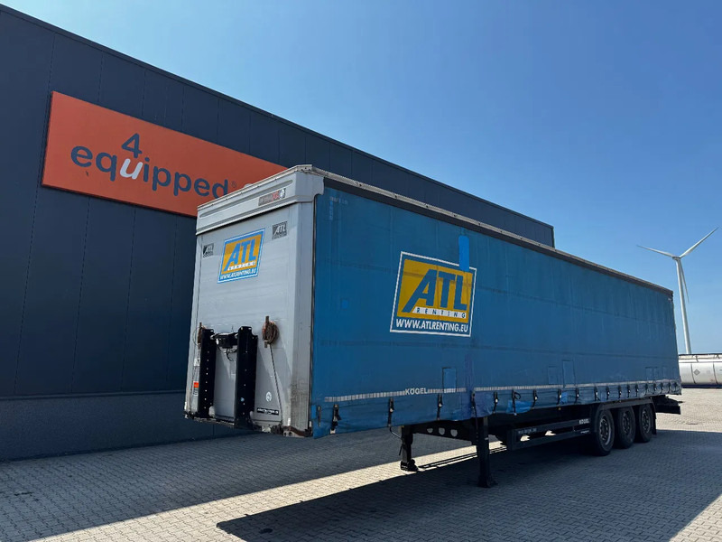 Kögel SAF INTRADISC, internal height: 2.80m, NL-Trailer, 2x available - Тентованный полуприцеп: фото 1 Kögel SAF INTRADISC, internal height: 2.80m, NL-Trailer, 2x available - Тентованный полуприцеп: фото 1