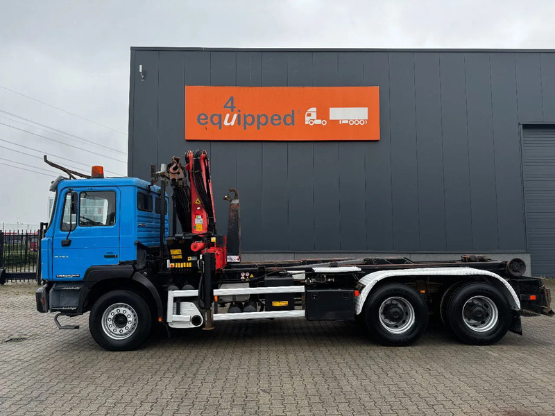 MAN FE 410A, 6x4, Palfinger 17000 Crane + VDL HOOK, full spring, manual gearbox, MOT 9/2025 - Крюковой мультилифт, Автоманипулятор: фото 4 MAN FE 410A, 6x4, Palfinger 17000 Crane + VDL HOOK, full spring, manual gearbox, MOT 9/2025 - Крюковой мультилифт, Автоманипулятор: фото 4