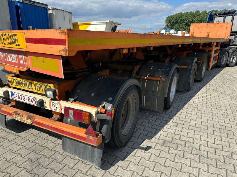 Nooteboom OVB-73-04, 73 tons Ballast trailer, 4 axles, 3 hydraulic steering axles, MOT 12/2025 - Полуприцеп бортовой/ Платформа: фото 4 Nooteboom OVB-73-04, 73 tons Ballast trailer, 4 axles, 3 hydraulic steering axles, MOT 12/2025 - Полуприцеп бортовой/ Платформа: фото 4