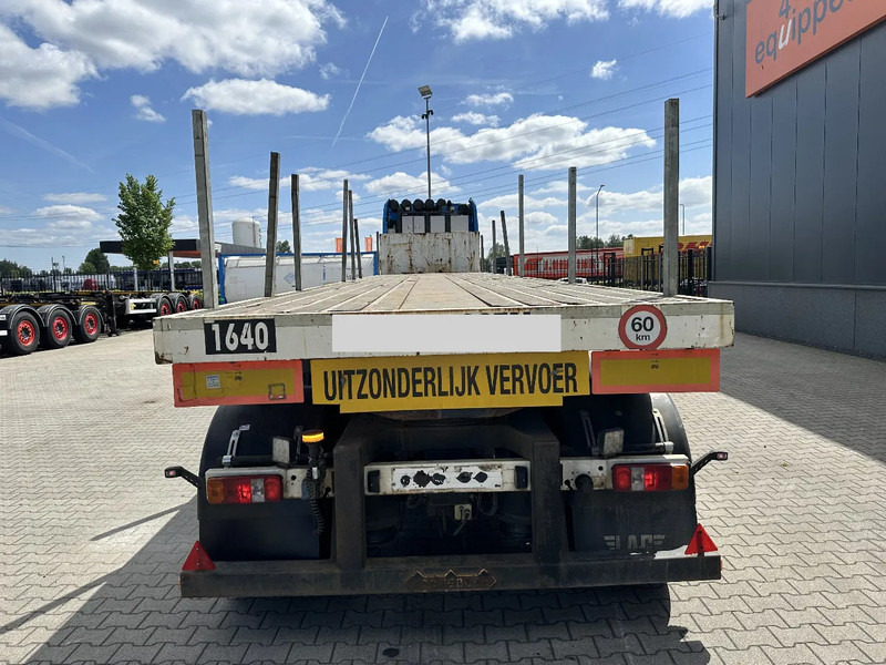 Nooteboom OVB-73-04, 73 tons Ballast trailer, 4 axles, 3 hydraulic steering axles - Полуприцеп бортовой/ Платформа: фото 3 Nooteboom OVB-73-04, 73 tons Ballast trailer, 4 axles, 3 hydraulic steering axles - Полуприцеп бортовой/ Платформа: фото 3
