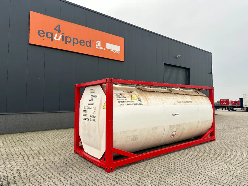 SINGAMAS 20FT ISO, 26.000L/1-COMP/3 BAFFELS/3 manholes, 5Y inspection: 06/2027 - Резервуар для хранения: фото 1 SINGAMAS 20FT ISO, 26.000L/1-COMP/3 BAFFELS/3 manholes, 5Y inspection: 06/2027 - Резервуар для хранения: фото 1