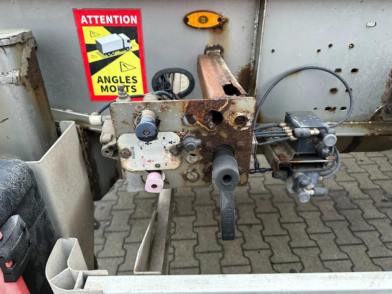 Полуприцеп-контейнеровоз/ Сменный кузов TURBO'S HOET 20FT/30FT, ADR (FL, AT), empty weight: 3.720kg, liftaxle, SAF disc: фото 11