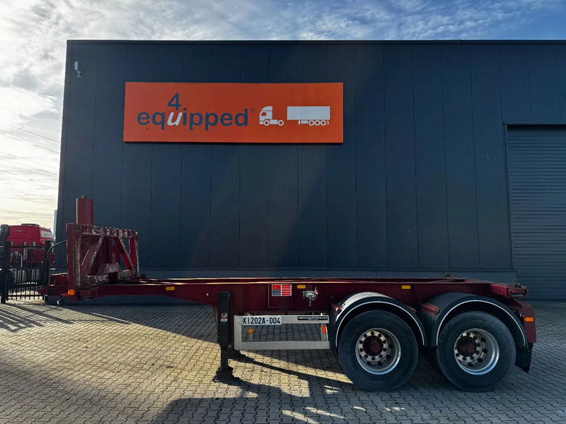 Van Hool 2 AXLE 20FT TIPPING-CHASSIS / TWIN-TIRES / BPW + DRUM / ALCOA / NL-trailer / APK - Полуприцеп-контейнеровоз/ Сменный кузов: фото 2 Van Hool 2 AXLE 20FT TIPPING-CHASSIS / TWIN-TIRES / BPW + DRUM / ALCOA / NL-trailer / APK - Полуприцеп-контейнеровоз/ Сменный кузов: фото 2