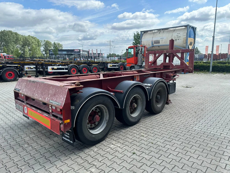Van Hool 3 AXLE 20FT KIEP-CHASSIS, BPW + TROMMELREMMEN - Полуприцеп-контейнеровоз/ Сменный кузов: фото 4 Van Hool 3 AXLE 20FT KIEP-CHASSIS, BPW + TROMMELREMMEN - Полуприцеп-контейнеровоз/ Сменный кузов: фото 4