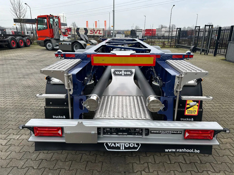 Van Hool NEW / DIRECT AVAILABLE 20FT / 20FT SWAP ADR-CHASSIS, DISCBRAKES, 3x available, ALU WHEELS - Полуприцеп-контейнеровоз/ Сменный кузов: фото 4 Van Hool NEW / DIRECT AVAILABLE 20FT / 20FT SWAP ADR-CHASSIS, DISCBRAKES, 3x available, ALU WHEELS - Полуприцеп-контейнеровоз/ Сменный кузов: фото 4