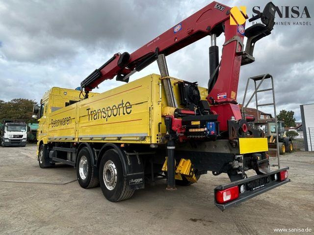 DAF XF 480/HMF 2530 L-CR Kran/Lenk/Lift/Baustoff - Грузовик бортовой/ Платформа: фото 5 DAF XF 480/HMF 2530 L-CR Kran/Lenk/Lift/Baustoff - Грузовик бортовой/ Платформа: фото 5