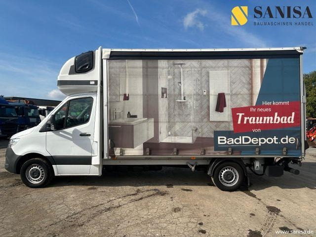 Mercedes-Benz Sprinter 317/LBW/Schlafkabine/Euro 6D - Тентованный грузовик: фото 2 Mercedes-Benz Sprinter 317/LBW/Schlafkabine/Euro 6D - Тентованный грузовик: фото 2