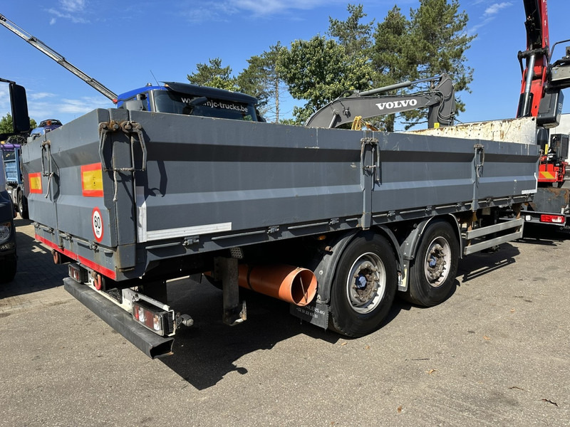 A&D ZA 18 2-AS AANHANGER - 6m50 - GROTE WIELEN - BELGISCHE PAPIEREN - LUCHTVERING / AIR SUSPENSION - Прицеп бортовой/ Платформа: фото 2 A&D ZA 18 2-AS AANHANGER - 6m50 - GROTE WIELEN - BELGISCHE PAPIEREN - LUCHTVERING / AIR SUSPENSION - Прицеп бортовой/ Платформа: фото 2