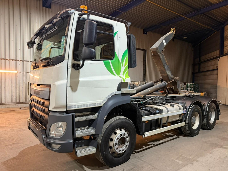 DAF CF 460 6x4 FAT HOOKLIFT - WB 3m35 - STEEL SPRING / BIG AXLES HUB REDUCTION - EURO 6 - BE TRUCK - Крюковой мультилифт: фото 3 DAF CF 460 6x4 FAT HOOKLIFT - WB 3m35 - STEEL SPRING / BIG AXLES HUB REDUCTION - EURO 6 - BE TRUCK - Крюковой мультилифт: фото 3