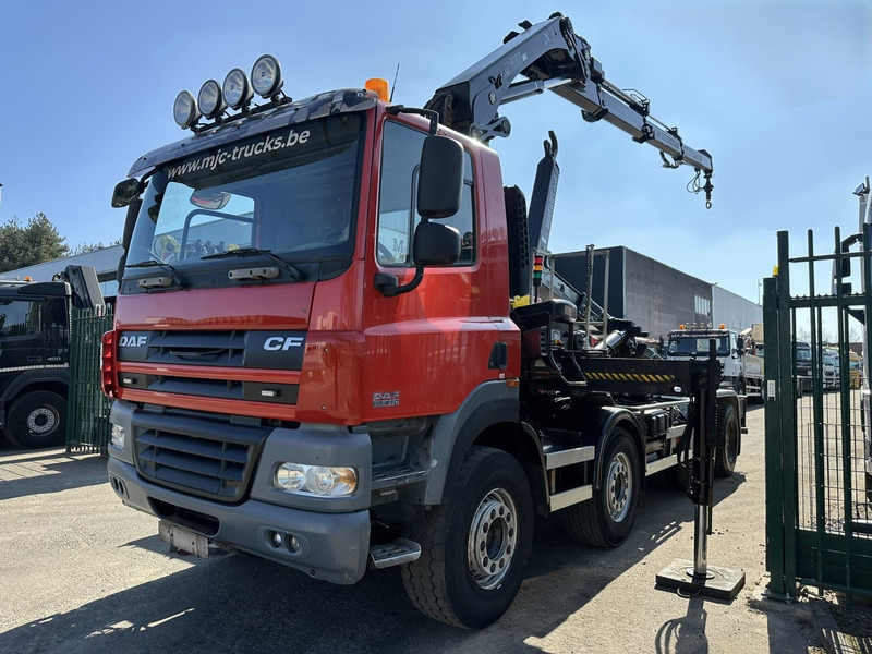 DAF CF 85.410 8x4 HOOKLIFT + CRANE HIAB 244 EP-3 HIDUO - Radio - Rotator - RETARDER - EURO 4 - BIG AXLES HUB REDUCTION - Крюковой мультилифт, Автоманипулятор: фото 5 DAF CF 85.410 8x4 HOOKLIFT + CRANE HIAB 244 EP-3 HIDUO - Radio - Rotator - RETARDER - EURO 4 - BIG AXLES HUB REDUCTION - Крюковой мультилифт, Автоманипулятор: фото 5