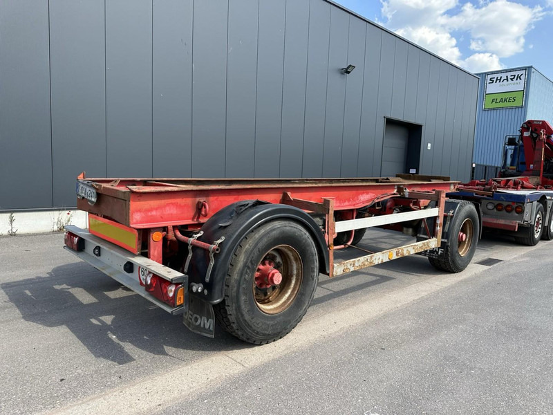 DEOM - SCHMIT R202P 2-AS CONTAINER TRANSPORT - BPW - GOEDE BANDEN - LUCHTVERING - BELGISCHE PAPIEREN - Прицеп-контейнеровоз/ Сменный кузов: фото 2 DEOM - SCHMIT R202P 2-AS CONTAINER TRANSPORT - BPW - GOEDE BANDEN - LUCHTVERING - BELGISCHE PAPIEREN - Прицеп-контейнеровоз/ Сменный кузов: фото 2