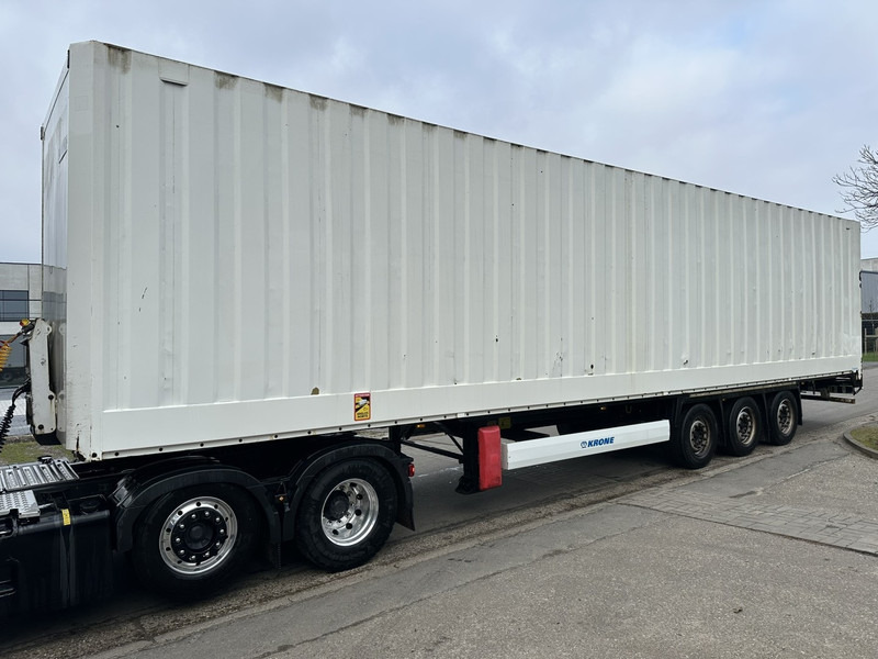 Krone 3-AXLES MB - CLOSED BOX / KIST / KOFFER - AIR SUSPENSION - 2m80 interior hieght - DISC - BE papers - nice condition - Полуприцеп-фургон: фото 1 Krone 3-AXLES MB - CLOSED BOX / KIST / KOFFER - AIR SUSPENSION - 2m80 interior hieght - DISC - BE papers - nice condition - Полуприцеп-фургон: фото 1