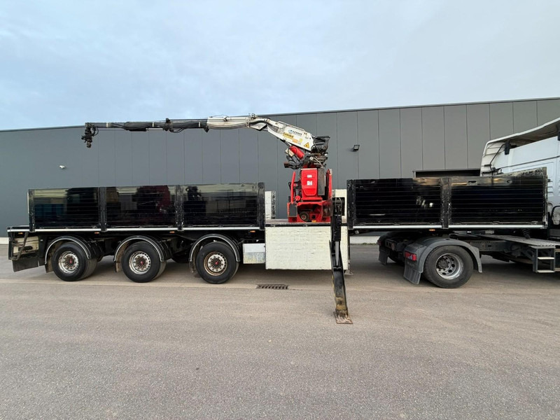 Kwb 45T STENENTRAILER / STEENOPLEGGER + KRAAN KENNIS K16R - 71-3 + STABS - 3x EXT + ROTATOR - SMARTBOARD - 2x STUURASSEN - SCHIJFREMMEN - SAF ASSEN - BELGISCHE PAPIEREN - Полуприцеп бортовой/ Платформа: фото 5 Kwb 45T STENENTRAILER / STEENOPLEGGER + KRAAN KENNIS K16R - 71-3 + STABS - 3x EXT + ROTATOR - SMARTBOARD - 2x STUURASSEN - SCHIJFREMMEN - SAF ASSEN - BELGISCHE PAPIEREN - Полуприцеп бортовой/ Платформа: фото 5