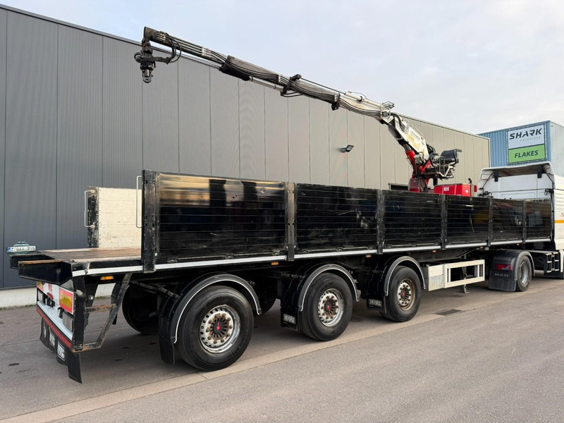 Kwb 45T STENENTRAILER / STEENOPLEGGER + KRAAN KENNIS K16R - 71-3 + STABS - 3x EXT + ROTATOR - SMARTBOARD - 2x STUURASSEN - SCHIJFREMMEN - SAF ASSEN - BELGISCHE PAPIEREN - Полуприцеп бортовой/ Платформа: фото 3 Kwb 45T STENENTRAILER / STEENOPLEGGER + KRAAN KENNIS K16R - 71-3 + STABS - 3x EXT + ROTATOR - SMARTBOARD - 2x STUURASSEN - SCHIJFREMMEN - SAF ASSEN - BELGISCHE PAPIEREN - Полуприцеп бортовой/ Платформа: фото 3