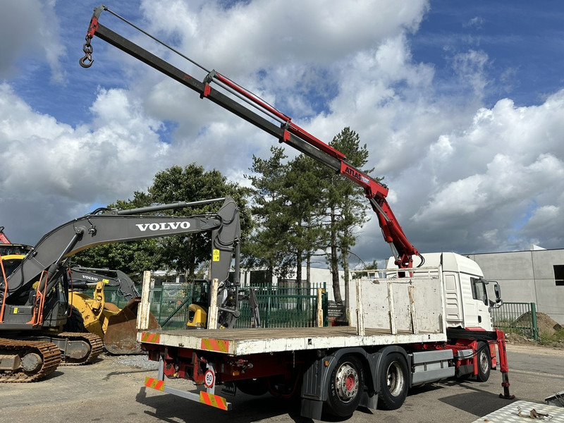 MAN TG 360 A 6x2 + CRANE ATLAS 100.1 A3 - PLATFORM 5m80 - E3 - LIFT-AXLE - FULL AIR SUSPENSION - ZF AS TRONIC - BE TRUCK - Автоманипулятор: фото 5 MAN TG 360 A 6x2 + CRANE ATLAS 100.1 A3 - PLATFORM 5m80 - E3 - LIFT-AXLE - FULL AIR SUSPENSION - ZF AS TRONIC - BE TRUCK - Автоманипулятор: фото 5