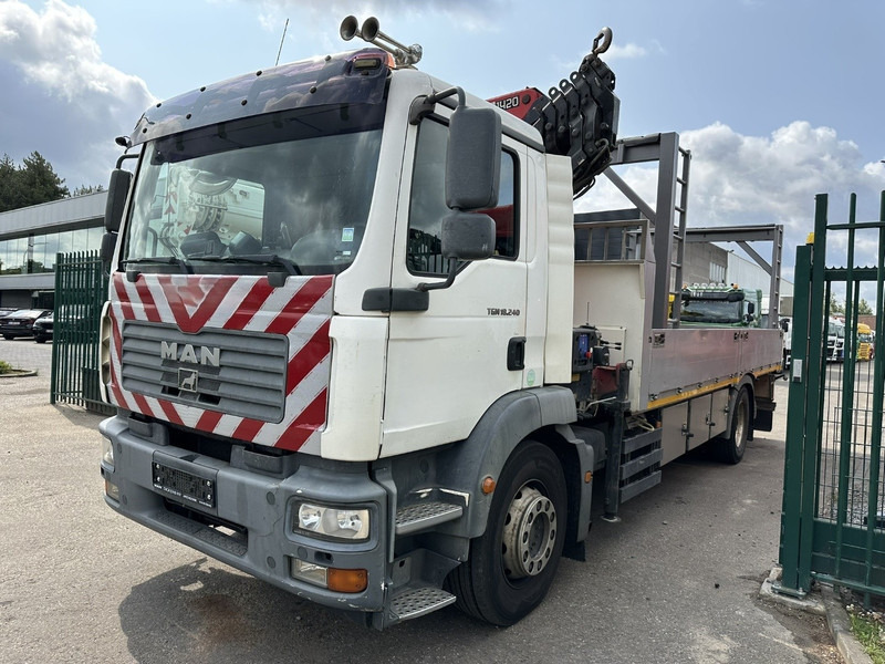 MAN TGM 18.240 4x2 + 2010 CRANE HMF 1420 K6 (17.5m! 6x) RADIO - PLATFORM 6m60 - MANUAL - EURO 3 - BE TRUCK - Автоманипулятор: фото 4 MAN TGM 18.240 4x2 + 2010 CRANE HMF 1420 K6 (17.5m! 6x) RADIO - PLATFORM 6m60 - MANUAL - EURO 3 - BE TRUCK - Автоманипулятор: фото 4