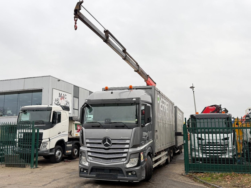 Mercedes-Benz ACTROS 2645 6x2 105m³ JUMBO + CRANE PALFINGER PK19001 (4x) - RETARDER - RADIO - *FULL AIR* - FRIGO - EURO 6 - SAF AS - BELGIAN TRUCK - Автоманипулятор: фото 4 Mercedes-Benz ACTROS 2645 6x2 105m³ JUMBO + CRANE PALFINGER PK19001 (4x) - RETARDER - RADIO - *FULL AIR* - FRIGO - EURO 6 - SAF AS - BELGIAN TRUCK - Автоманипулятор: фото 4