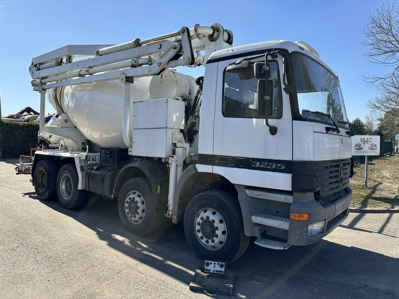 Mercedes-Benz ACTROS 3235 8x4 PUMI SCHWING - MIXER + PUMP - STEEL SPRING / HUB REDUCTION - AP ACHSEN - Автобетононасос: фото 1 Mercedes-Benz ACTROS 3235 8x4 PUMI SCHWING - MIXER + PUMP - STEEL SPRING / HUB REDUCTION - AP ACHSEN - Автобетононасос: фото 1