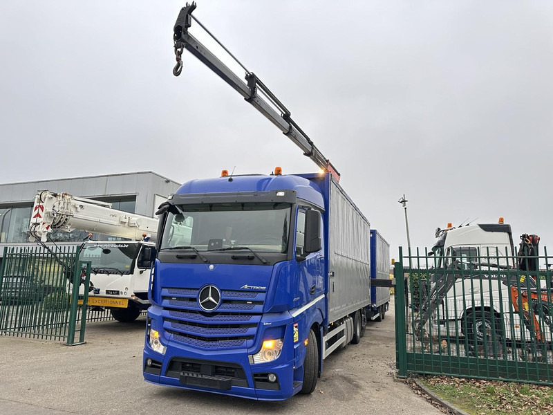 Mercedes-Benz Actros 2645 6x2 105m³ JUMBO + RETARDER + CRANE PALFINGER PK 19.001 SLD (4x) + RADIO - *FULL AIR* - FRIGO - EURO 6 - SAF AXLES - BELGIAN TRUCK - Автоманипулятор: фото 3 Mercedes-Benz Actros 2645 6x2 105m³ JUMBO + RETARDER + CRANE PALFINGER PK 19.001 SLD (4x) + RADIO - *FULL AIR* - FRIGO - EURO 6 - SAF AXLES - BELGIAN TRUCK - Автоманипулятор: фото 3