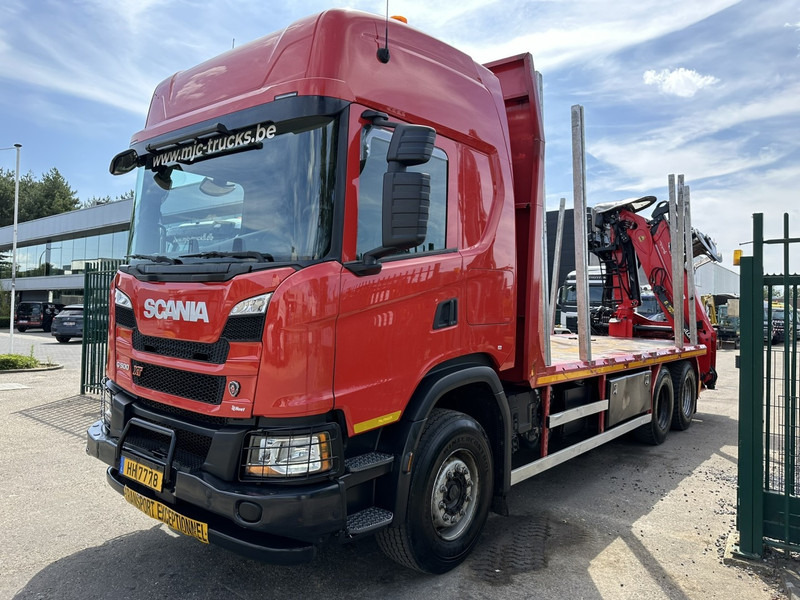Scania G500 XT 6x4 WOOD / TIMBER / HOLZ CRANE PALFINGER EPSILON Q150Z + RETARDER - FULL AIR SUSP. - BE TRUCK - Автоманипулятор: фото 3 Scania G500 XT 6x4 WOOD / TIMBER / HOLZ CRANE PALFINGER EPSILON Q150Z + RETARDER - FULL AIR SUSP. - BE TRUCK - Автоманипулятор: фото 3
