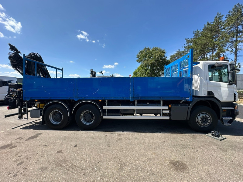Scania P410 6x4 PRITSCHE + KRAN HIAB 166 ES-4 - RETARDER - ROTATOR - PLATFORM 6m80 - BIG AXLES HUB REDUCTION - STEEL SPRING - Грузовик бортовой/ Платформа, Автоманипулятор: фото 5 Scania P410 6x4 PRITSCHE + KRAN HIAB 166 ES-4 - RETARDER - ROTATOR - PLATFORM 6m80 - BIG AXLES HUB REDUCTION - STEEL SPRING - Грузовик бортовой/ Платформа, Автоманипулятор: фото 5