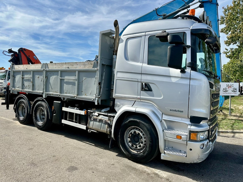 Scania R520 6x4 PRITSCHE + KRAN PALFINGER PK 15002 A - *ZSM + KIPPER* - RETARDER - *FULL AIR* - EUR 6 - BE TRUCK - Грузовик бортовой/ Платформа, Автоманипулятор: фото 4 Scania R520 6x4 PRITSCHE + KRAN PALFINGER PK 15002 A - *ZSM + KIPPER* - RETARDER - *FULL AIR* - EUR 6 - BE TRUCK - Грузовик бортовой/ Платформа, Автоманипулятор: фото 4