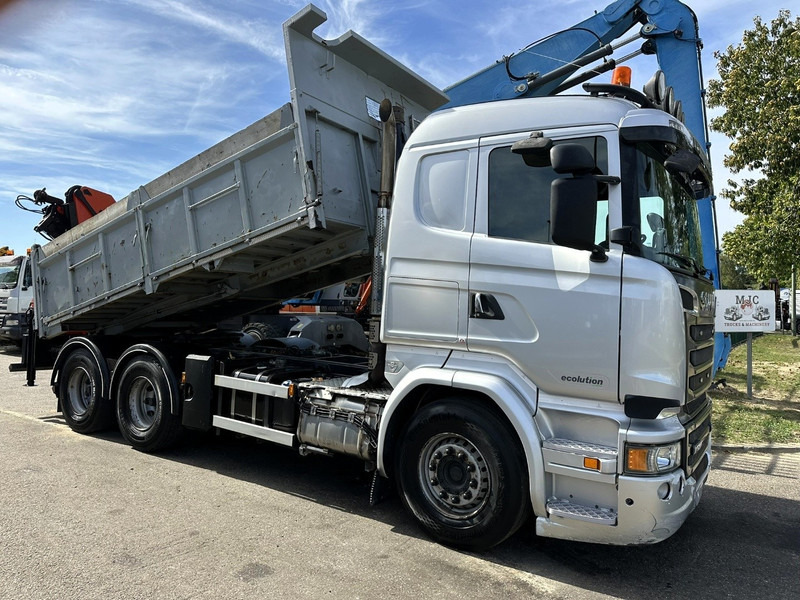 Scania R520 6x4 PRITSCHE + KRAN PALFINGER PK 15002 A - *ZSM + KIPPER* - RETARDER - *FULL AIR* - EUR 6 - BE TRUCK - Грузовик бортовой/ Платформа, Автоманипулятор: фото 5 Scania R520 6x4 PRITSCHE + KRAN PALFINGER PK 15002 A - *ZSM + KIPPER* - RETARDER - *FULL AIR* - EUR 6 - BE TRUCK - Грузовик бортовой/ Платформа, Автоманипулятор: фото 5