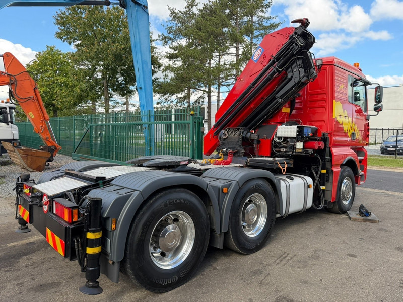 Тягач MAN TGA 33.530 6x4 - 90T ZSM + KRAN HMF 3720 K6 (17.3m) - RETARDER - MANUAL ZF - EURO 3 - 590.000km - ALCOA -  BIG AXLES HUB REDUCTION - BE TRUCK - TOP CONDITION: фото 6