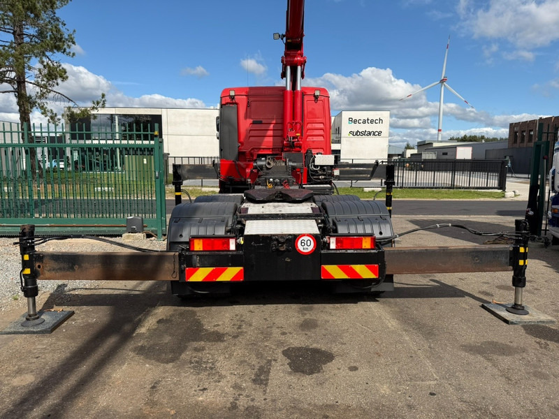 Тягач MAN TGA 33.530 6x4 - 90T ZSM + KRAN HMF 3720 K6 (17.3m) - RETARDER - MANUAL ZF - EURO 3 - 590.000km - ALCOA -  BIG AXLES HUB REDUCTION - BE TRUCK - TOP CONDITION: фото 18