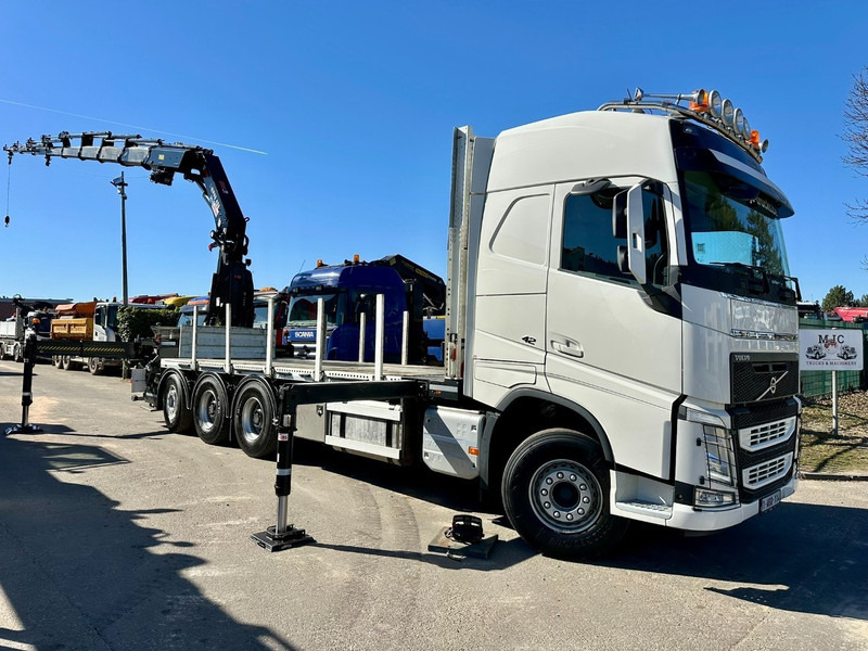 Volvo FH 420 8x4 TRIDEM + KRAAN HIAB 408 E-8 HIPRO + WINCH - 63.000km ONLY - CREWCAB 4 SEATER - PLATFORM 7m - TOP CONDITION - Автоманипулятор: фото 1 Volvo FH 420 8x4 TRIDEM + KRAAN HIAB 408 E-8 HIPRO + WINCH - 63.000km ONLY - CREWCAB 4 SEATER - PLATFORM 7m - TOP CONDITION - Автоманипулятор: фото 1