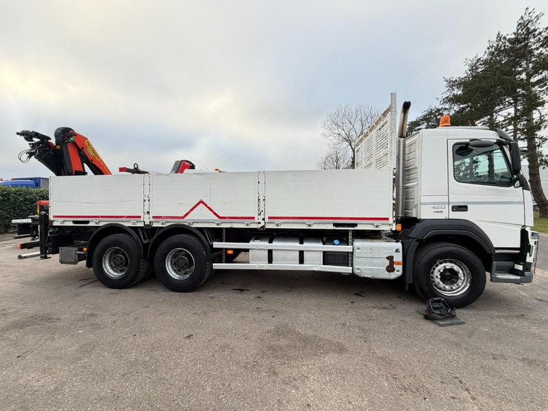 Volvo FM 420 6x4 BAUSTOFF + KRAN PALFINGER PK18502 SH B (3x) - ROTATOR - 5/6 F - TÜV 05/2026 - CG FR - PLATFORM 6m50 - I-Shift - 325.000km - STEEL SPRING / HUB REDUCTI - Грузовик бортовой/ Платформа, Автоманипулятор: фото 5 Volvo FM 420 6x4 BAUSTOFF + KRAN PALFINGER PK18502 SH B (3x) - ROTATOR - 5/6 F - TÜV 05/2026 - CG FR - PLATFORM 6m50 - I-Shift - 325.000km - STEEL SPRING / HUB REDUCTI - Грузовик бортовой/ Платформа, Автоманипулятор: фото 5