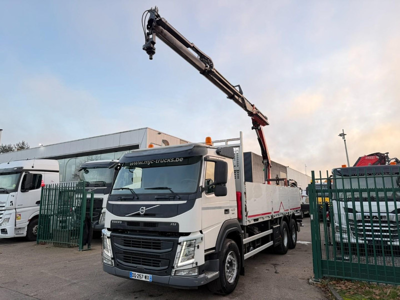 Volvo FM 420 6x4 BAUSTOFF + KRAN PALFINGER PK18502 SH B (3x) - ROTATOR - 5/6 F - TÜV 05/2026 - CG FR - PLATFORM 6m50 - I-Shift - 325.000km - STEEL SPRING / HUB REDUCTI - Грузовик бортовой/ Платформа, Автоманипулятор: фото 4 Volvo FM 420 6x4 BAUSTOFF + KRAN PALFINGER PK18502 SH B (3x) - ROTATOR - 5/6 F - TÜV 05/2026 - CG FR - PLATFORM 6m50 - I-Shift - 325.000km - STEEL SPRING / HUB REDUCTI - Грузовик бортовой/ Платформа, Автоманипулятор: фото 4