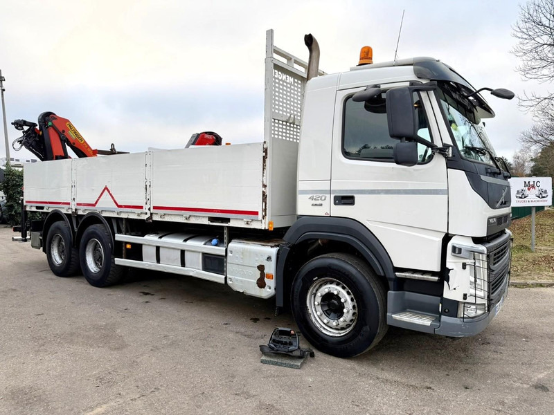 Volvo FM 420 6x4 + CRANE PALFINGER PK18502 SH B (3x) - ROTATOR - 5/6 F - TÜV 05/2026 - CG FR - PLATFORM 6m50 - I-Shift - 325.000km - STEEL SPRING / HUB REDUCTION - Автоманипулятор: фото 2 Volvo FM 420 6x4 + CRANE PALFINGER PK18502 SH B (3x) - ROTATOR - 5/6 F - TÜV 05/2026 - CG FR - PLATFORM 6m50 - I-Shift - 325.000km - STEEL SPRING / HUB REDUCTION - Автоманипулятор: фото 2