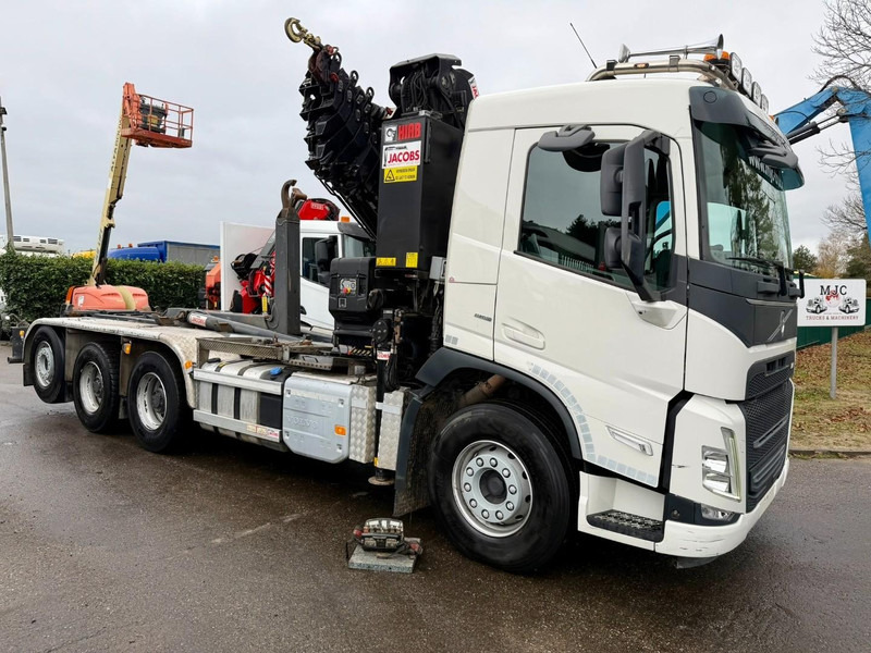 Volvo FM 500 8X4 TRIDEM HOOKLIFT + (25m!) CRANE HIAB 302 E-8x + 1 ME + WINCH - *127.000km* - *1976h crane hours* - TOP CONDITION - BE TRUCK - Крюковой мультилифт, Автоманипулятор: фото 2 Volvo FM 500 8X4 TRIDEM HOOKLIFT + (25m!) CRANE HIAB 302 E-8x + 1 ME + WINCH - *127.000km* - *1976h crane hours* - TOP CONDITION - BE TRUCK - Крюковой мультилифт, Автоманипулятор: фото 2