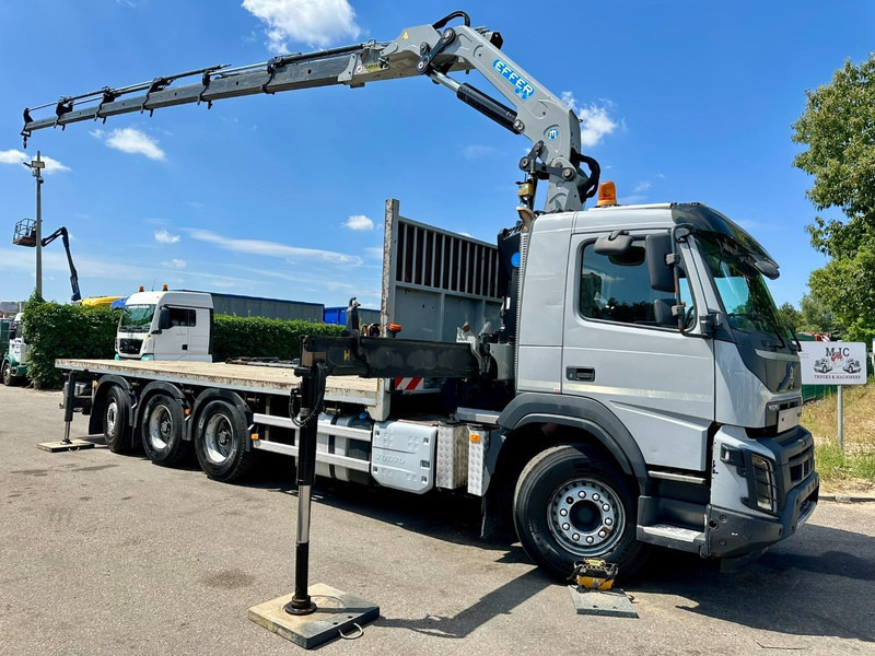 Volvo FMX 330 8x4 TRIDEM PRITSCHE + KRAN EFFER 265 / 6S - PLATFORM 7m50 - EURO 6 - RADIO - *473.000km* - TÜV 05/2026 - BE TRUCK - Грузовик бортовой/ Платформа, Автоманипулятор: фото 2 Volvo FMX 330 8x4 TRIDEM PRITSCHE + KRAN EFFER 265 / 6S - PLATFORM 7m50 - EURO 6 - RADIO - *473.000km* - TÜV 05/2026 - BE TRUCK - Грузовик бортовой/ Платформа, Автоманипулятор: фото 2