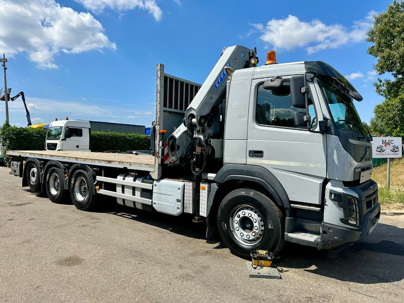 Volvo FMX 330 8x4 TRIDEM PRITSCHE + KRAN EFFER 265 / 6S - PLATFORM 7m50 - EURO 6 - RADIO - *473.000km* - TÜV 05/2026 - BE TRUCK - Грузовик бортовой/ Платформа, Автоманипулятор: фото 1 Volvo FMX 330 8x4 TRIDEM PRITSCHE + KRAN EFFER 265 / 6S - PLATFORM 7m50 - EURO 6 - RADIO - *473.000km* - TÜV 05/2026 - BE TRUCK - Грузовик бортовой/ Платформа, Автоманипулятор: фото 1