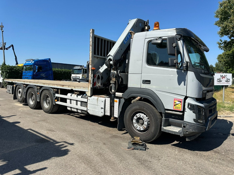 Volvo FMX 330 8x4 TRIDEM PRITSCHE + KRAN EFFER 265 / 6S - PLATFORM 7m50 - EURO 6 - RADIO - *473.000km* - TÜV 05/2026 - BE TRUCK - Автоманипулятор: фото 1 Volvo FMX 330 8x4 TRIDEM PRITSCHE + KRAN EFFER 265 / 6S - PLATFORM 7m50 - EURO 6 - RADIO - *473.000km* - TÜV 05/2026 - BE TRUCK - Автоманипулятор: фото 1