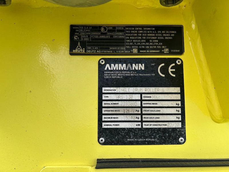 Каток Ammann ARS130 HX: фото 17