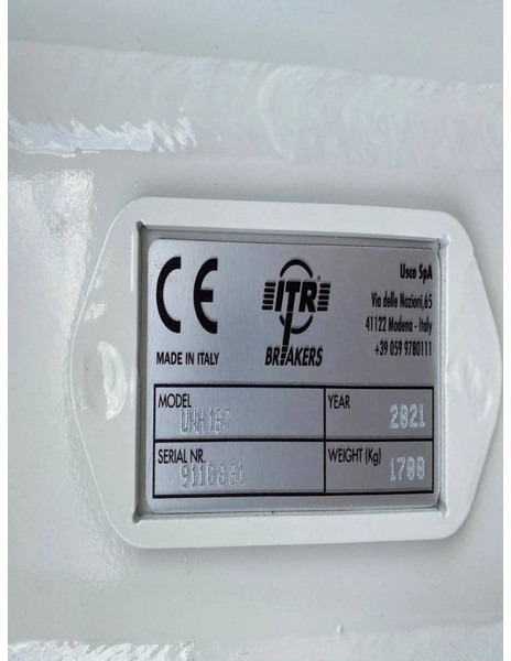 ITR UNH137 - Гидромолот для Строительной техники: фото 3 ITR UNH137 - Гидромолот для Строительной техники: фото 3