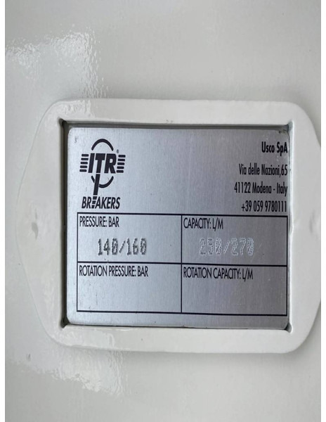 ITR UNH150 - Гидромолот для Строительной техники: фото 2 ITR UNH150 - Гидромолот для Строительной техники: фото 2