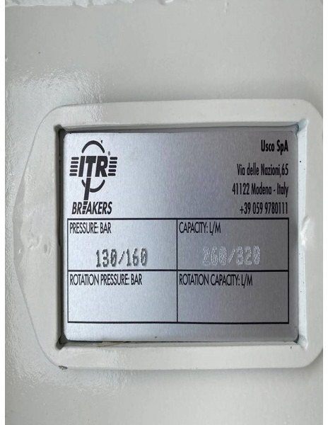 ITR UNH162 - Гидромолот для Строительной техники: фото 2 ITR UNH162 - Гидромолот для Строительной техники: фото 2