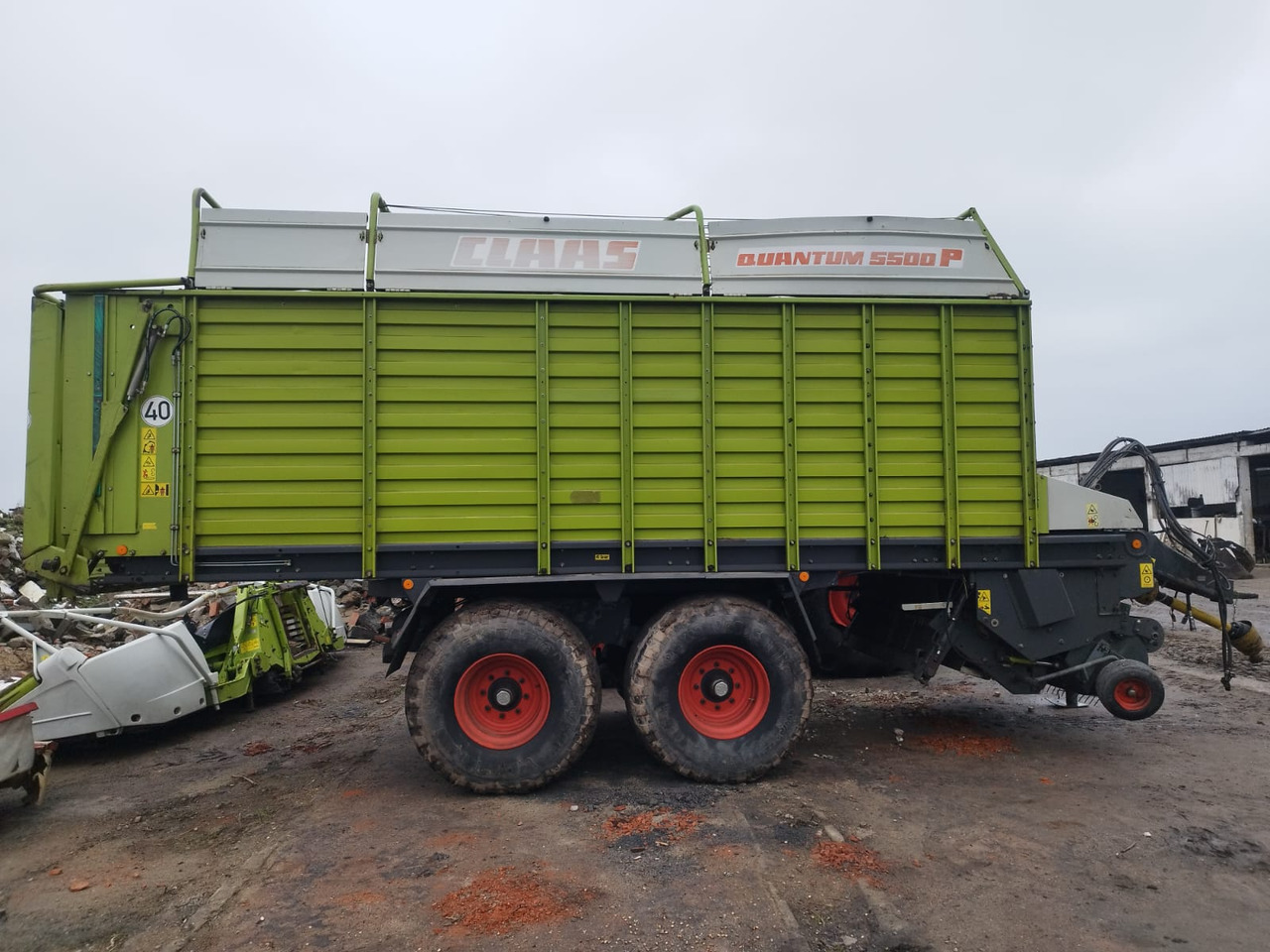 Claas Quantum 5500P - Сельскохозяйственный прицеп: фото 3 Claas Quantum 5500P - Сельскохозяйственный прицеп: фото 3