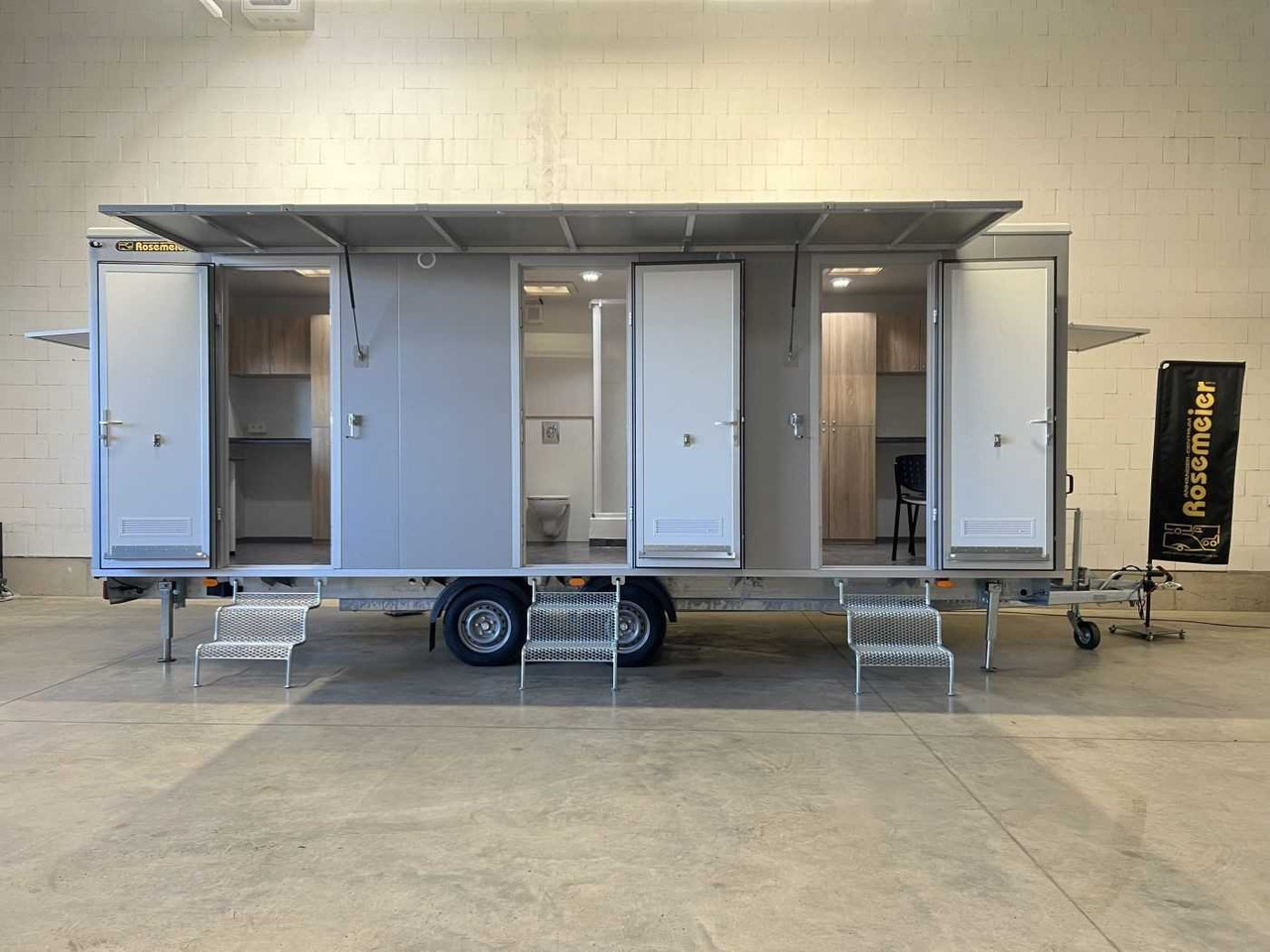 VEZEKO MOBI 6602-SP2 Mannschaftswagen - Жилой контейнер, Прицеп: фото 1 VEZEKO MOBI 6602-SP2 Mannschaftswagen - Жилой контейнер, Прицеп: фото 1