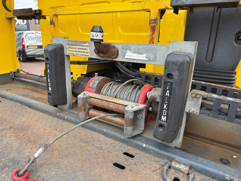 Автовоз DAF LF 45 LF45-220 Abschelppwagen Falkom mit Anhanger / Schiebeplateau / Brill / Winde / Top Zustand: фото 12