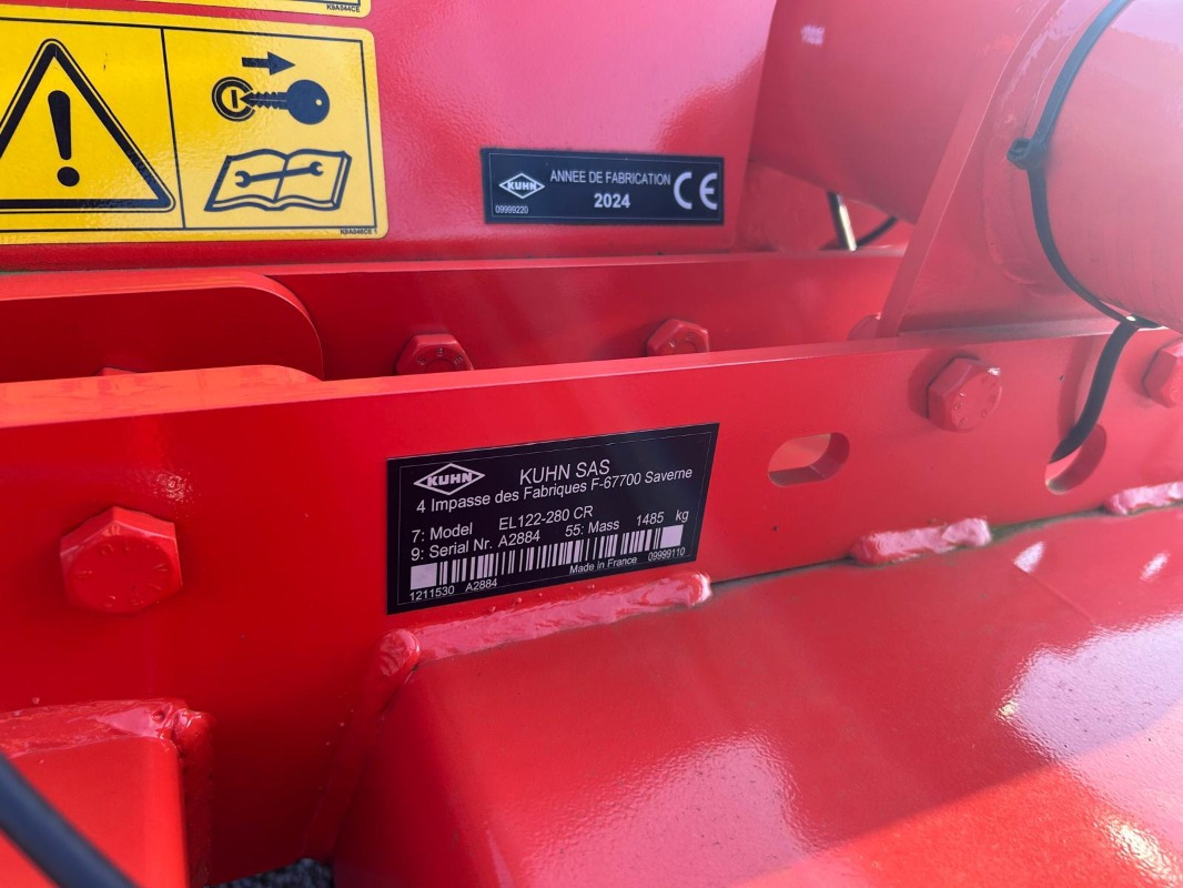 Kuhn EL 122-280 - Техника для обработки почвы: фото 4 Kuhn EL 122-280 - Техника для обработки почвы: фото 4