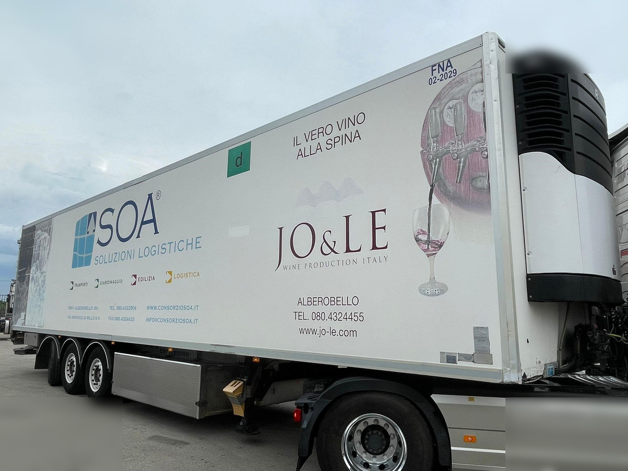 CARMOSINO - Полуприцеп-рефрижератор: фото 1 CARMOSINO - Полуприцеп-рефрижератор: фото 1