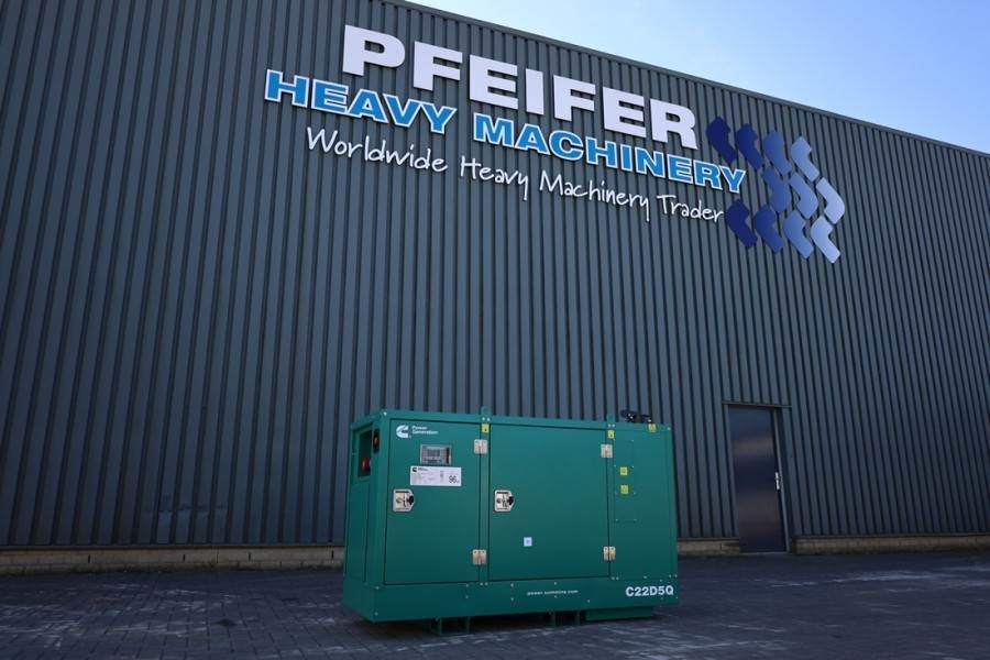 Электрогенератор Cummins C22D5Q Declaration of Conformity, Diesel, 22kVA, A: фото 1